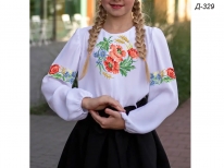 Заготовка детской блузы «Д-329»