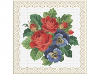 Схема вышивки бисером «Тайстра 019»