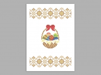 Пасхальный рушник «P-127» (A4) 20х30