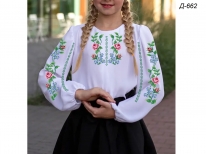 Заготовка детской блузы «Д-662»