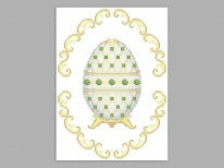 Пасхальный рушник «P-107» (A4) 20х30