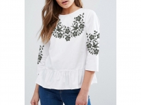 Заготовка женской блузы 