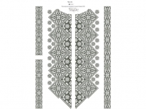 Вставки для мужской сорочки «152»