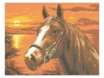 Схема вышивки бисером «На закате» (A1)