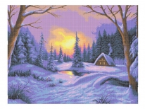 Схема вышивки бисером «Волшебная зима» (В1)