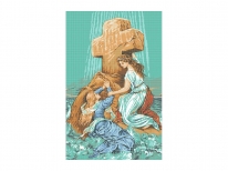 Схема вышивки бисером «Спасение утопающей» (A1)