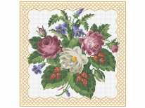 Схема вышивки бисером «Тайстра 017»