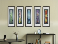 Схема вышивки бисером «Дерева» (90х40)