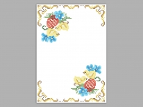 Пасхальный рушник «P-116.1» (A4) 20х30