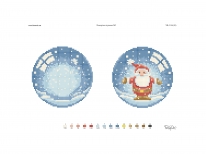 Схема вишивки бісером «Новорічна іграшка №2»  (A4)