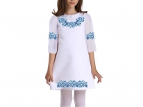 Детское платье «Монохромная фантазия 113» 