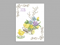 Пасхальный рушник «P-115.1» (A4) 20х30