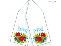 Рушник свадебный 028