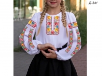 Заготовка детской блузы «Д-341»
