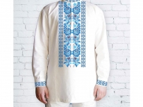 Заготовка мужской сорочки  «Цветочная весна 180» 