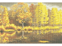 Схема вышивки бисером «Яркая осень» (В1)