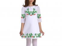 Детское платье «Калиновый веночек 136» 