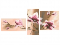 Схема вышивки бисером «Магнолия» (90х40)